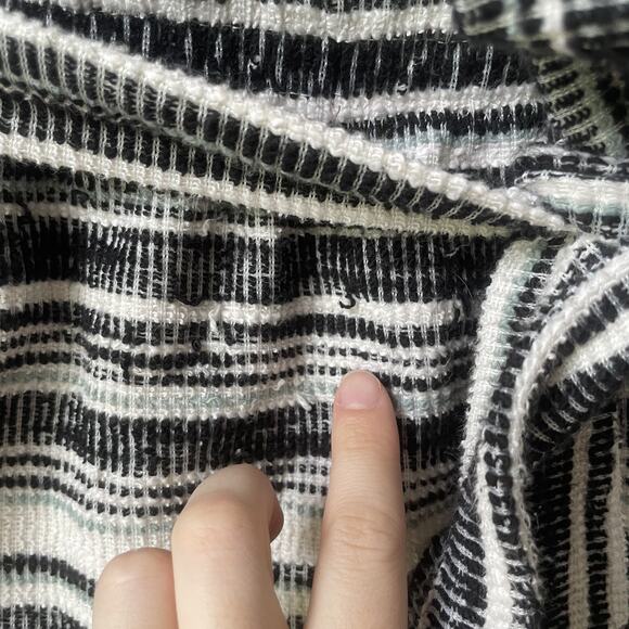 Ann Taylor Loft Women's Striped Elastic Band Skirt Size Small - Picture 9 of 9